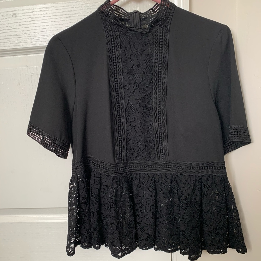 Zara lace top